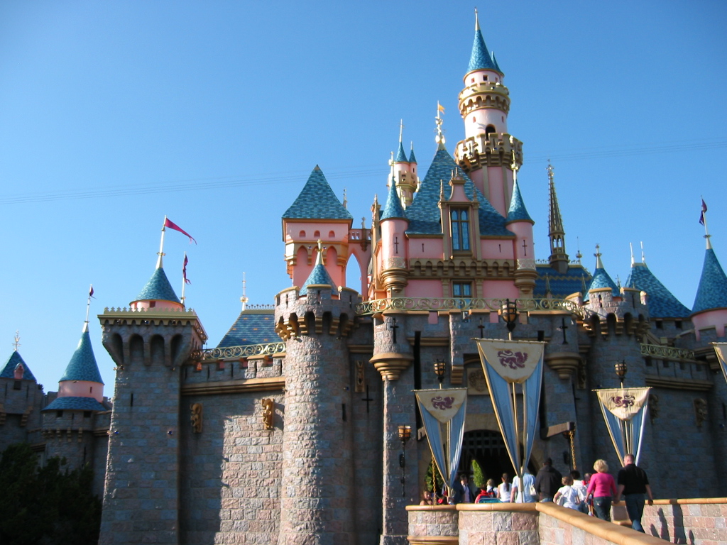 Disneyland-Sleeping Beauty Castle