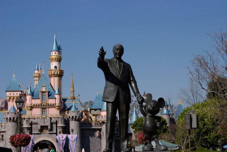 Disneyland statue