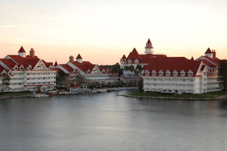 Disney's Grand Floridian from the WDW monorail