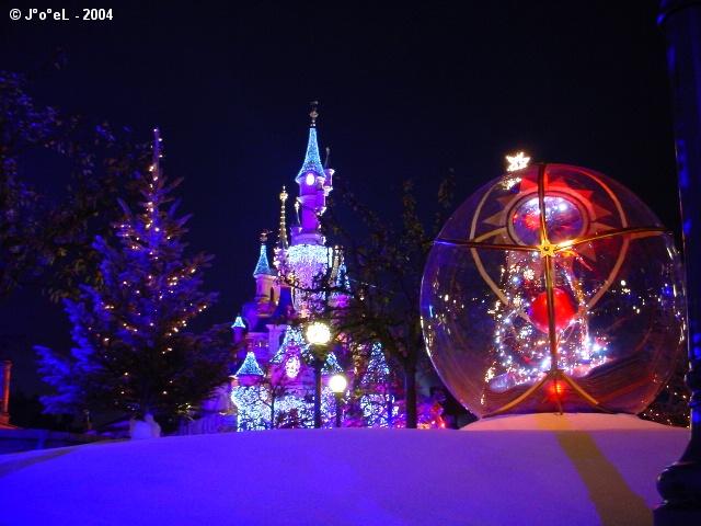 DLP castle at Christmas