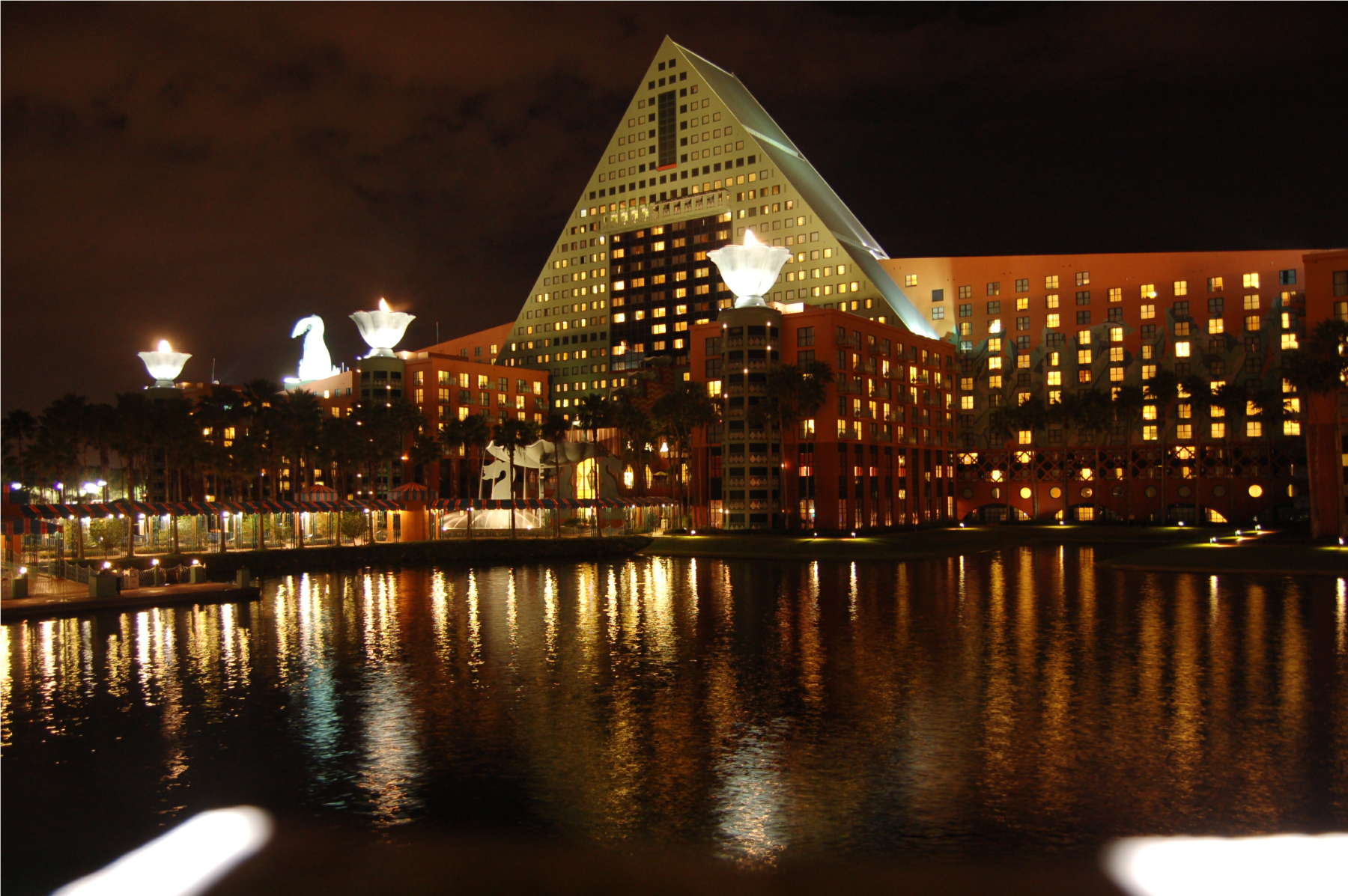 Dolphin Resort at Night