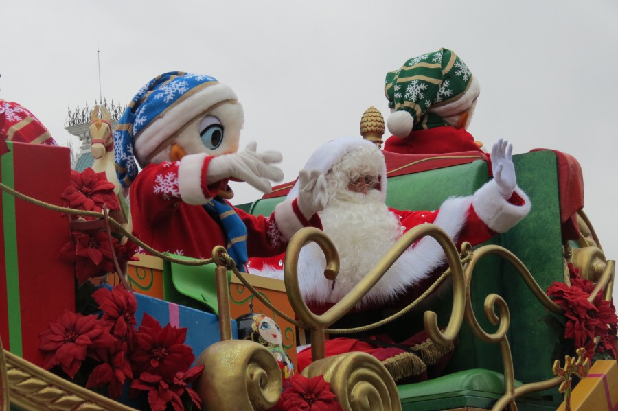 Donald and santa