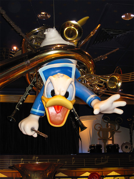 Donald at Philharmagic