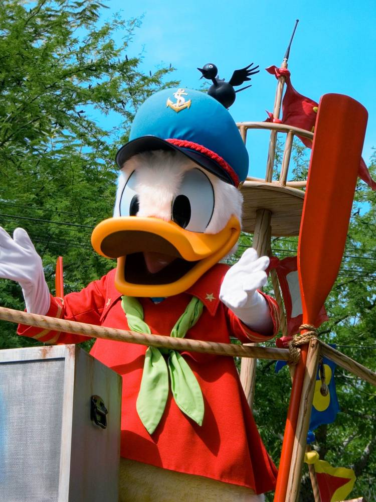 Donald in AK Parade