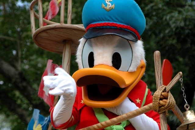 Donald in AK parade