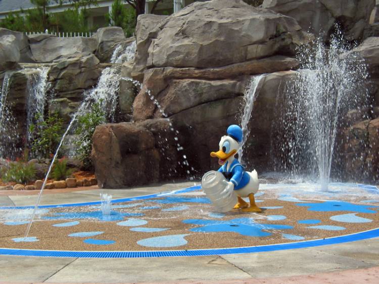 Donald Splash Area SSR