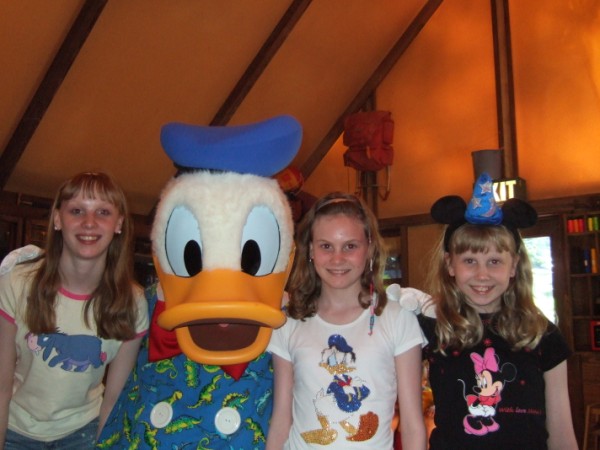 Donald's Breakfastosaurus with Donald Duck