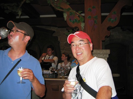 double fisted drinking in Germany