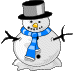 dressed-snowman