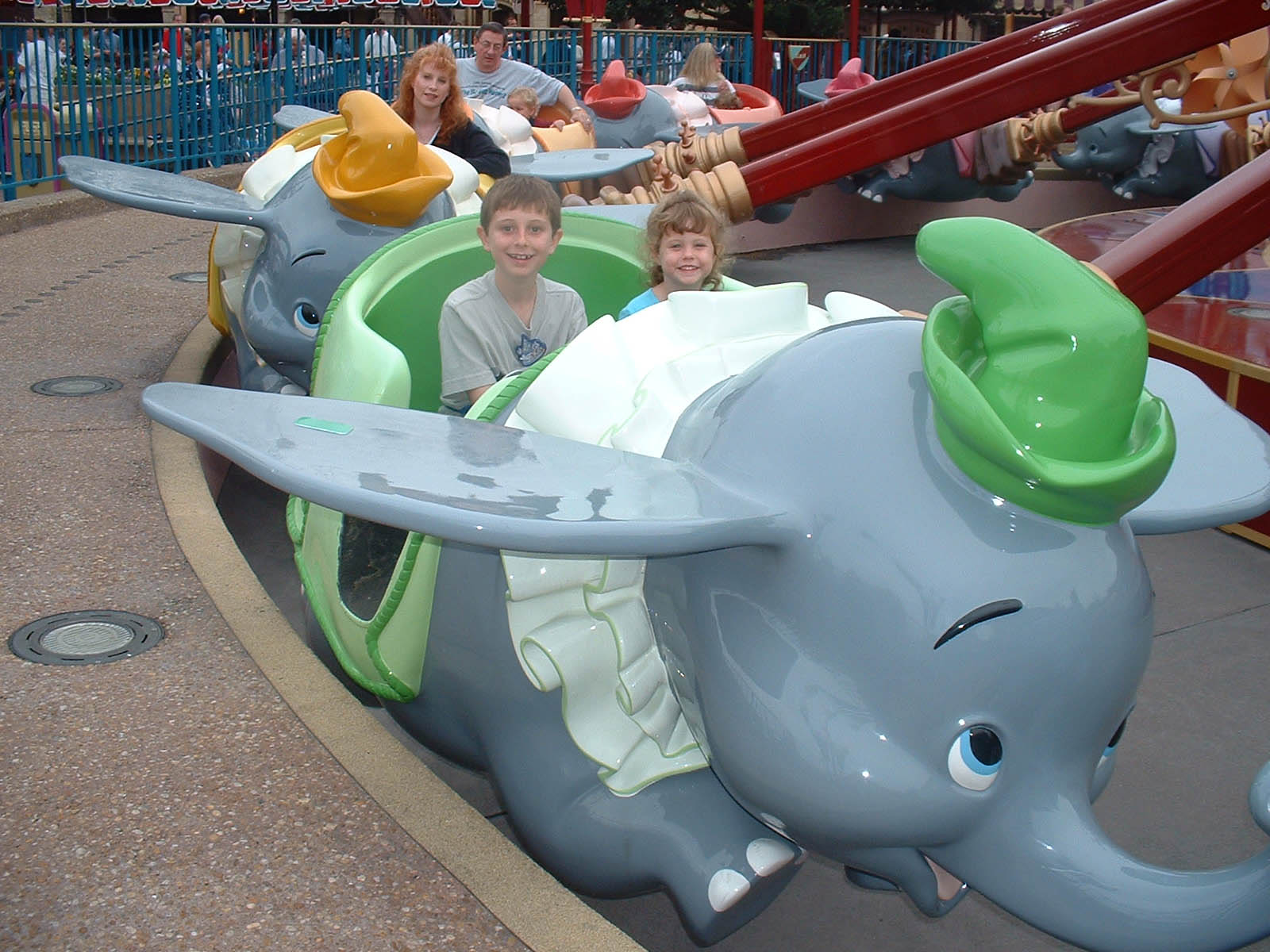 Dumbo flys the family