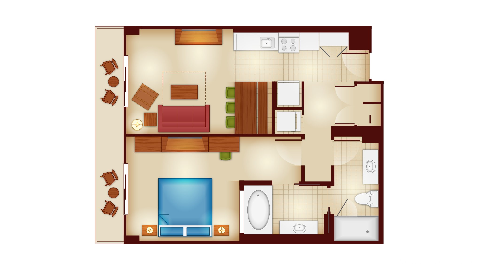 Dvc Floorplan Copper Creek 1bdrm Jpg The Dis Disney