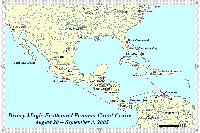 Eastbound PC Map 1
