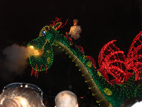Electric Lights Parade - Pete & his dragon