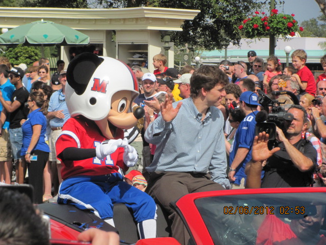 Eli Manning MVP Parade