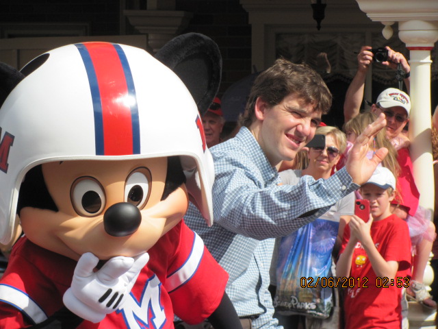 Eli Manning MVP Parade