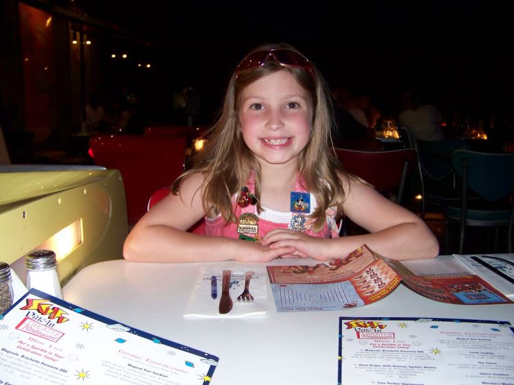 Emma at Sci-Fi Dine-In Theatre