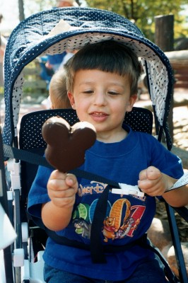 Enjoy a Mickey bar