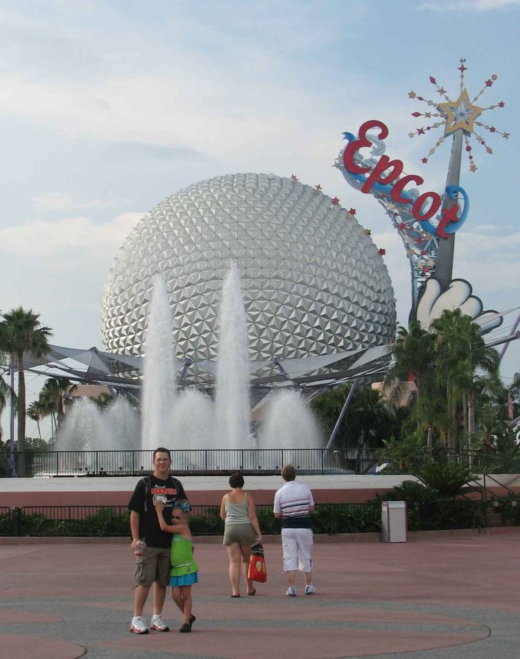 Entrance of Epcot