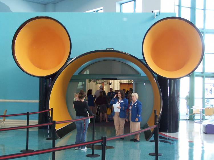 Entrance to the ship.