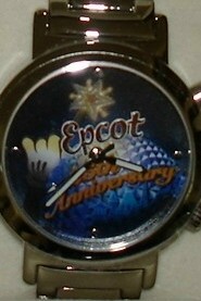 Epcot 25th LE watch closeup