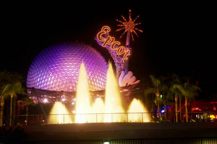 Epcot at Night