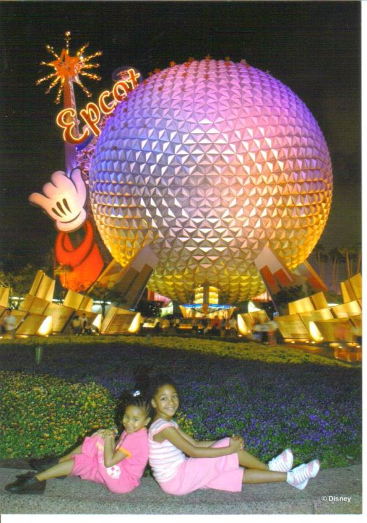 Epcot At Night