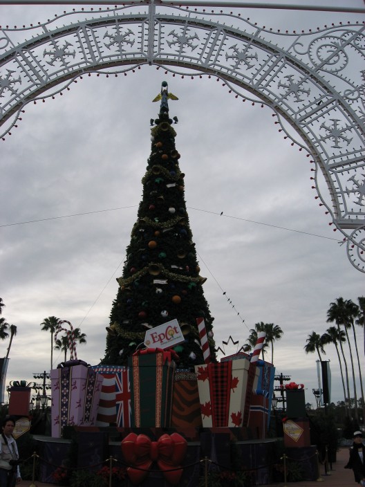 Epcot Christmas Tree