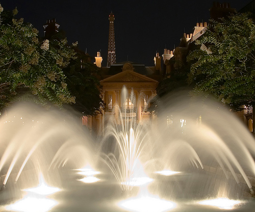 Epcot Fountain_Night