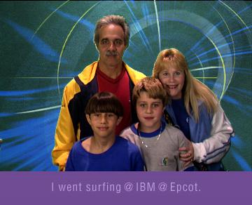 Epcot Postcard February 2002