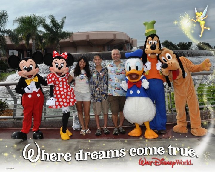 Epcot's Family of the Day