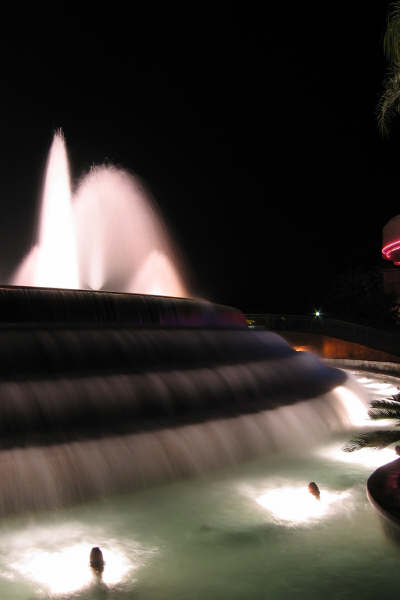 Epcot's Waterfall