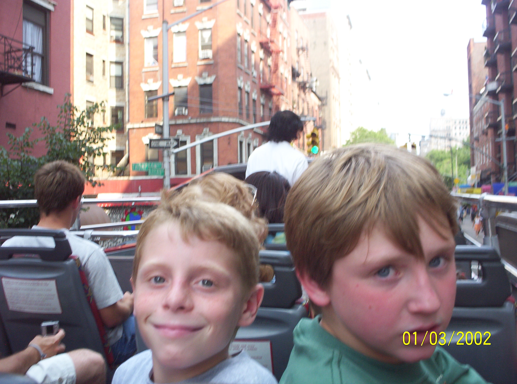 Erich&Jon Grayline NYC TourJuly 05