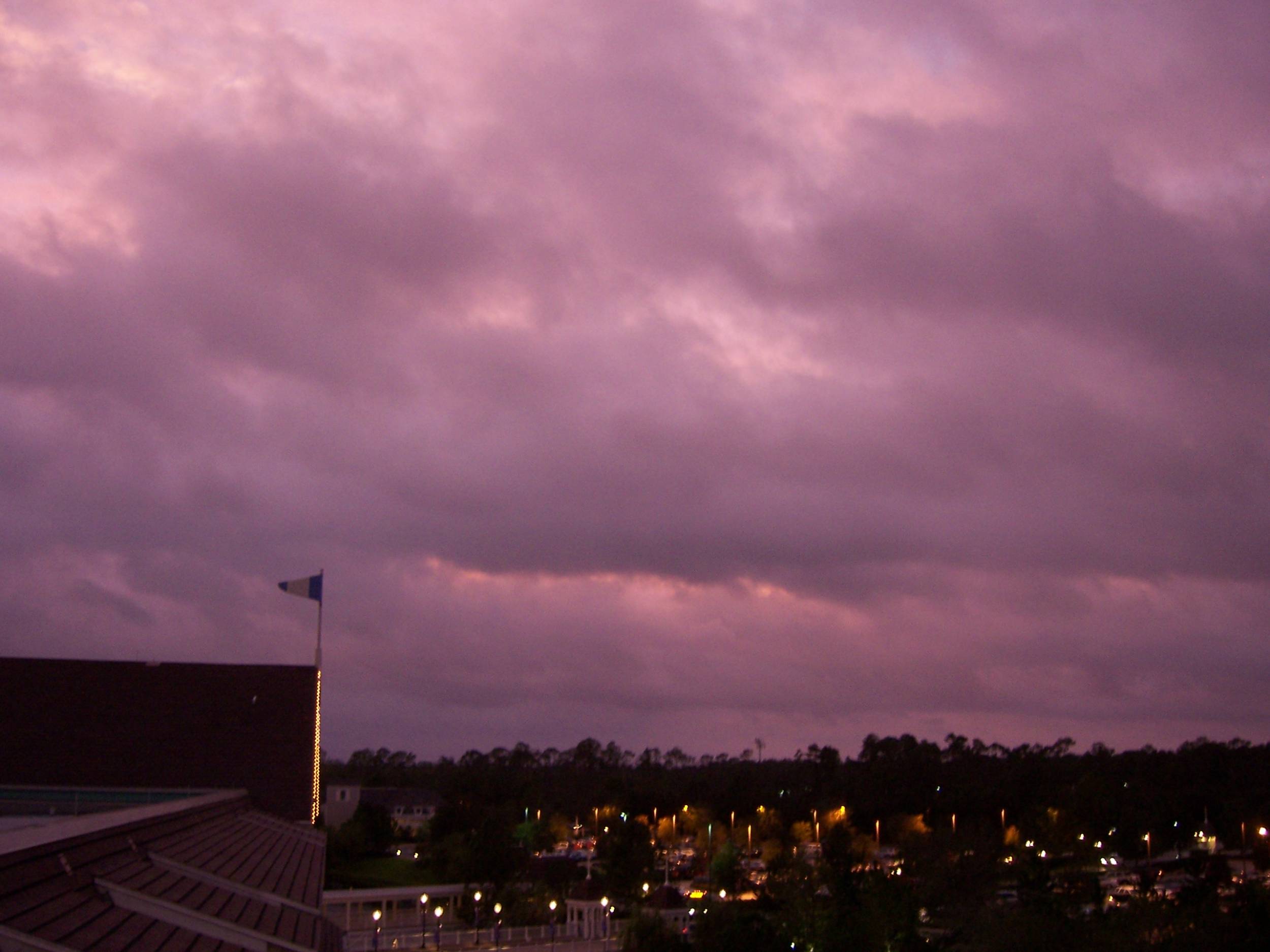 Evening Sky prior to Hurricane Jeanne