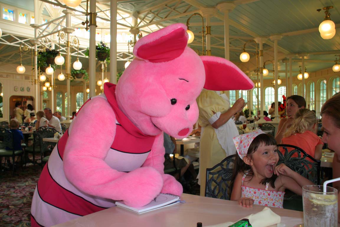Excited over Piglet at Crystal Palace