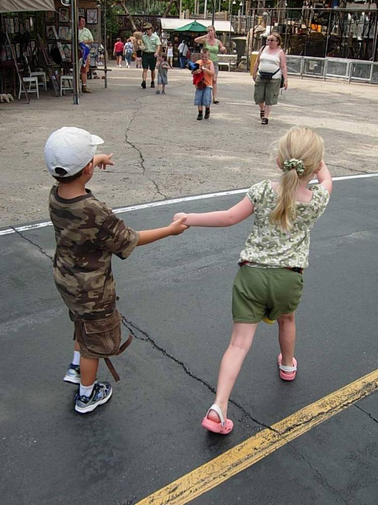 Exploring Animal Kingdom together