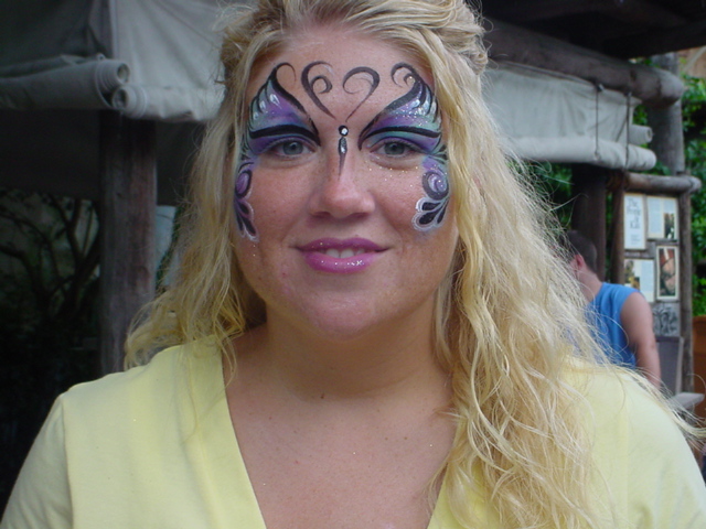 Face Painting: Adult Butterfly