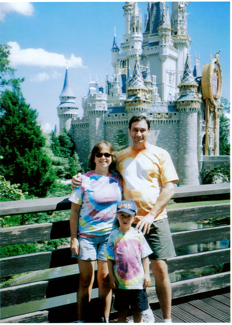 Family at the CAstle