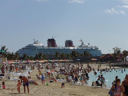 family beach
