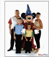 family with Mickey