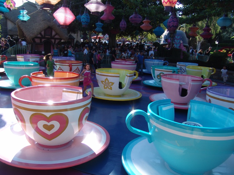 Mad Tea Party - Fantasyland - Disneyland Park California