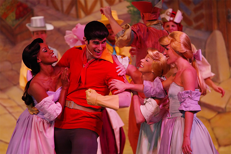 Fawning over Gaston