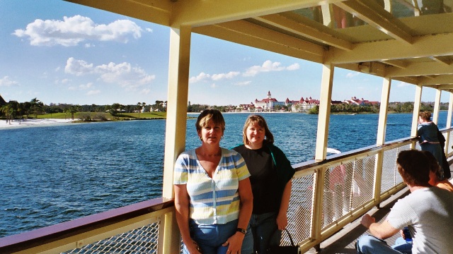 ferry boat to MK/ GF in background