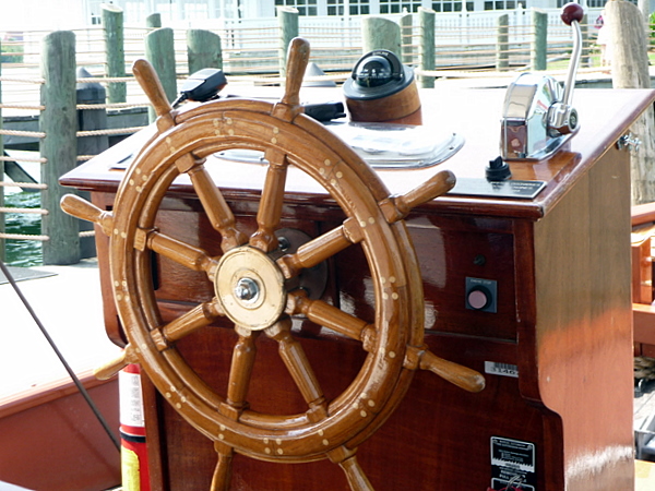 Ferry boat wheel
