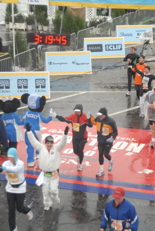 Finish line half 2010