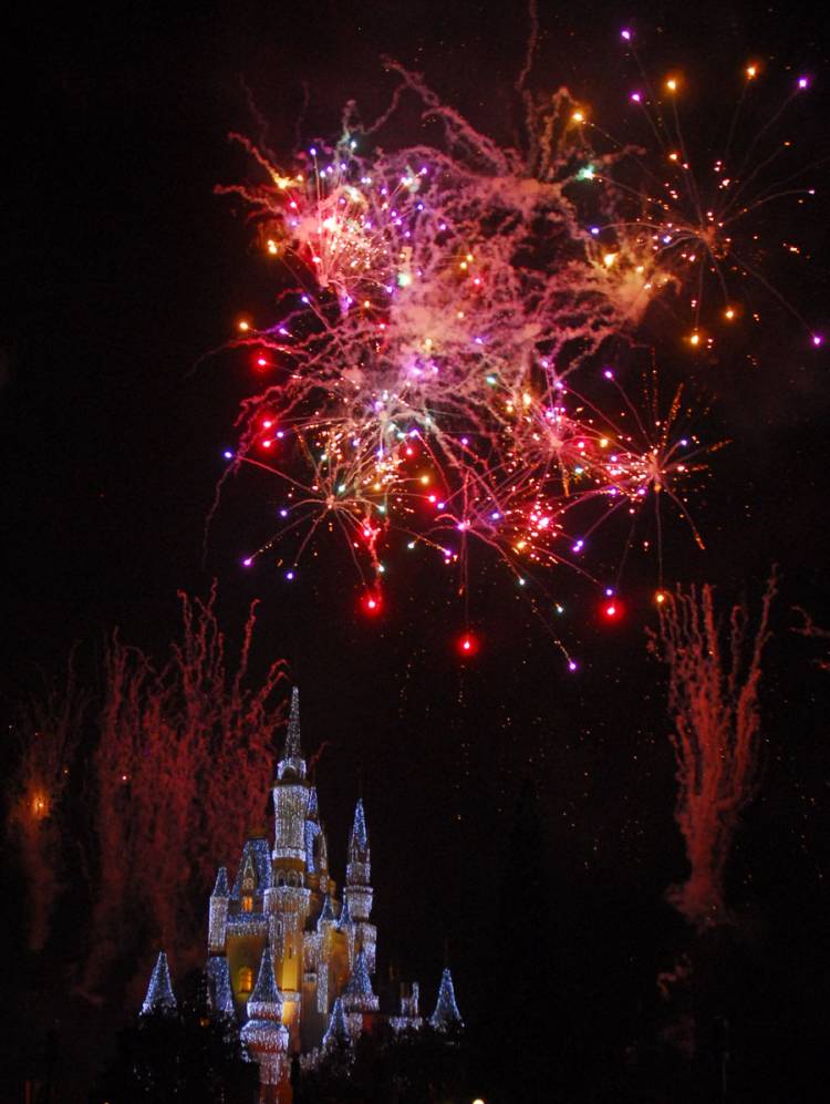 Firework's at Cinderella's