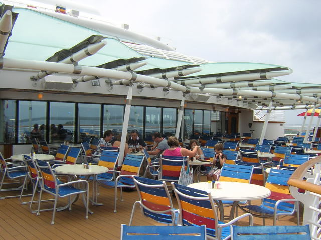 First Lunch on Board