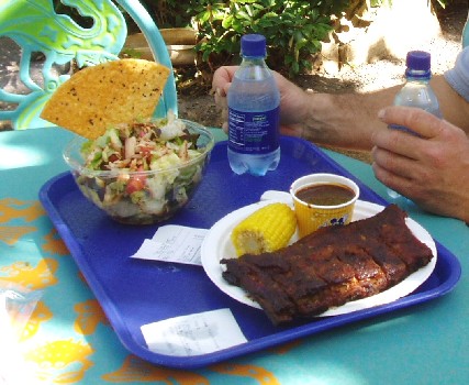 Flame Tree Ribs & Chicken Salad
