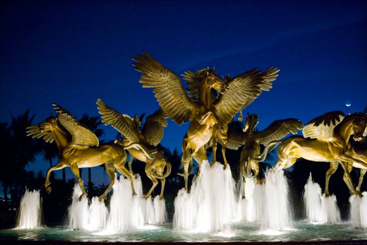 Flying Horse Fountain - Atlantis