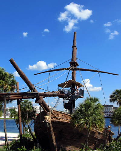 Flying Jib Viewed from Resort