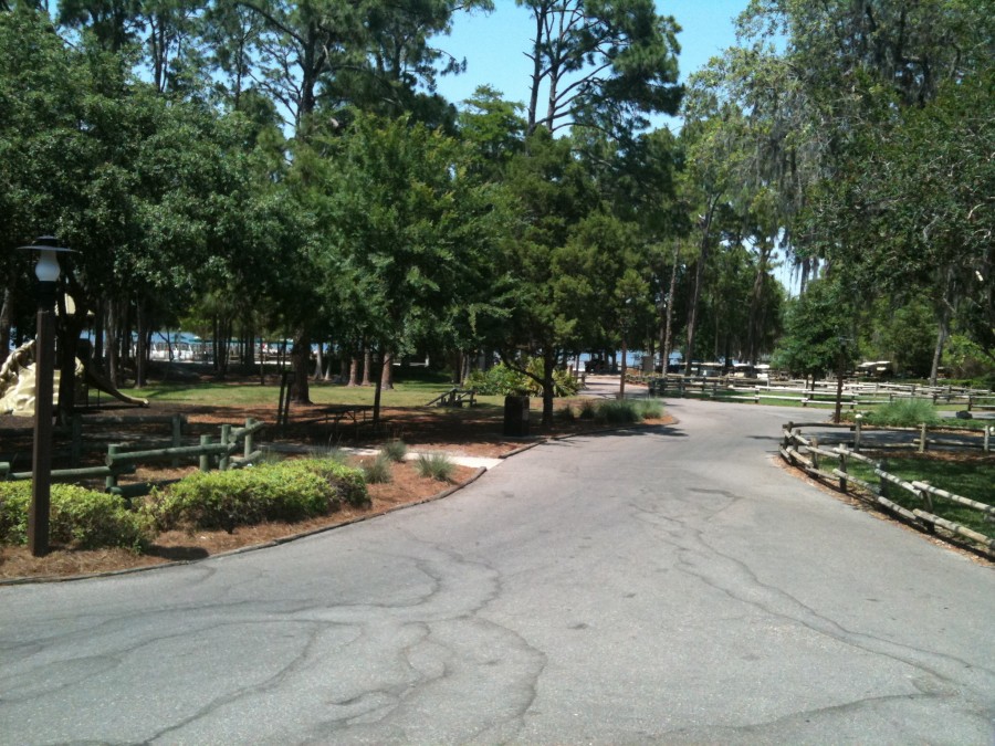 Fort Wilderness Pioneer Hall area